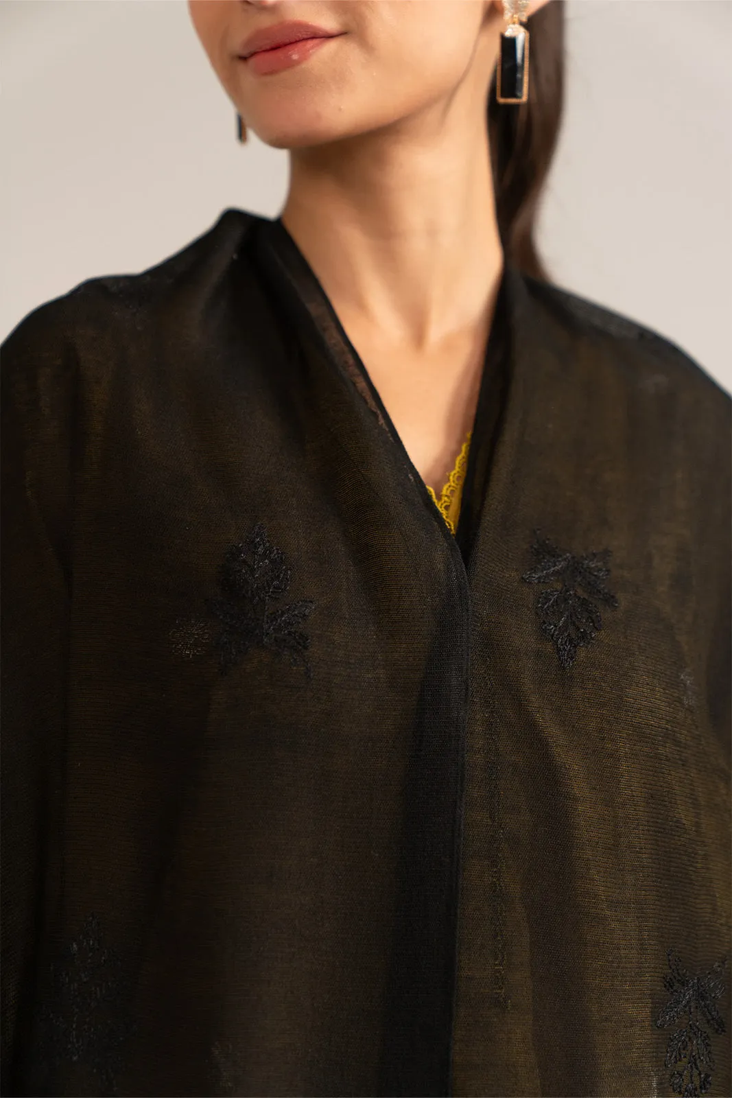 1 Piece Khaddi Net Embroidered (FH0004)