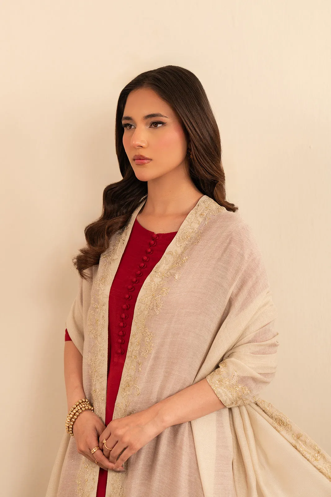 1 Piece Khaddi Net Embroidered (FH0006)