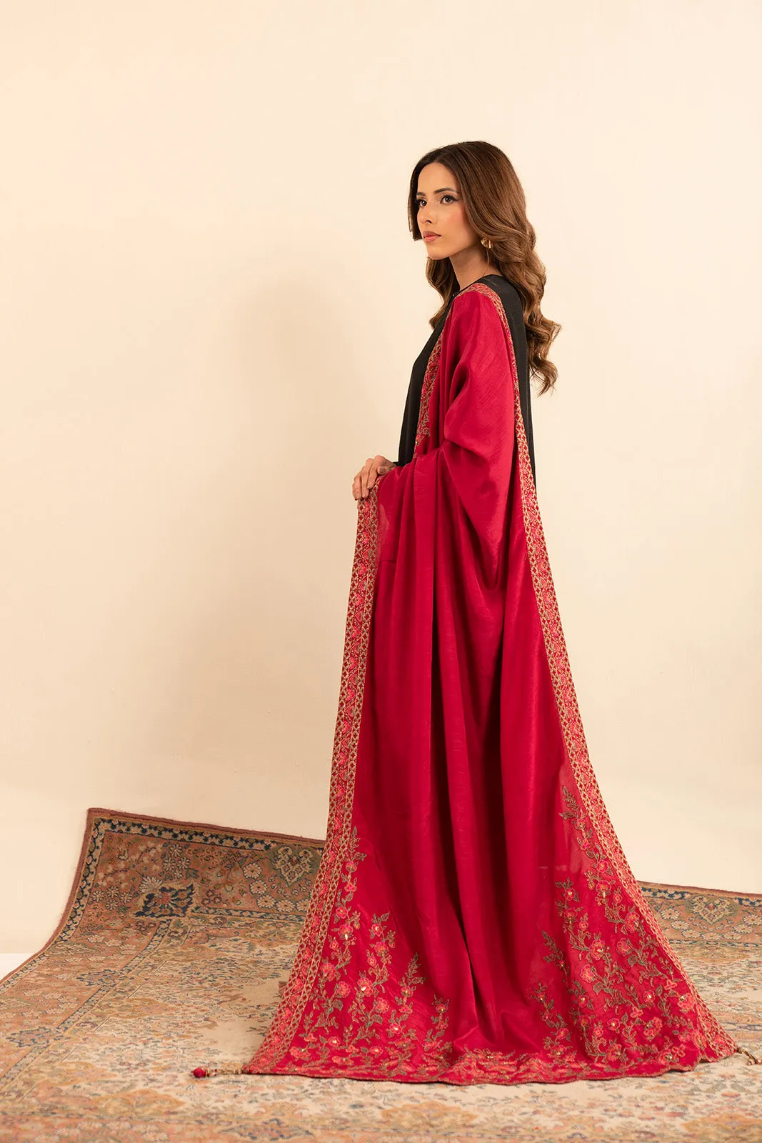 1 Piece  Silk Embroidered (FH0007)
