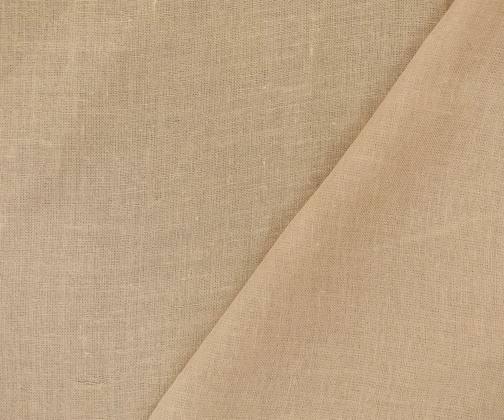 1 YD PC-Beige Cotton Lawn Woven Fabric