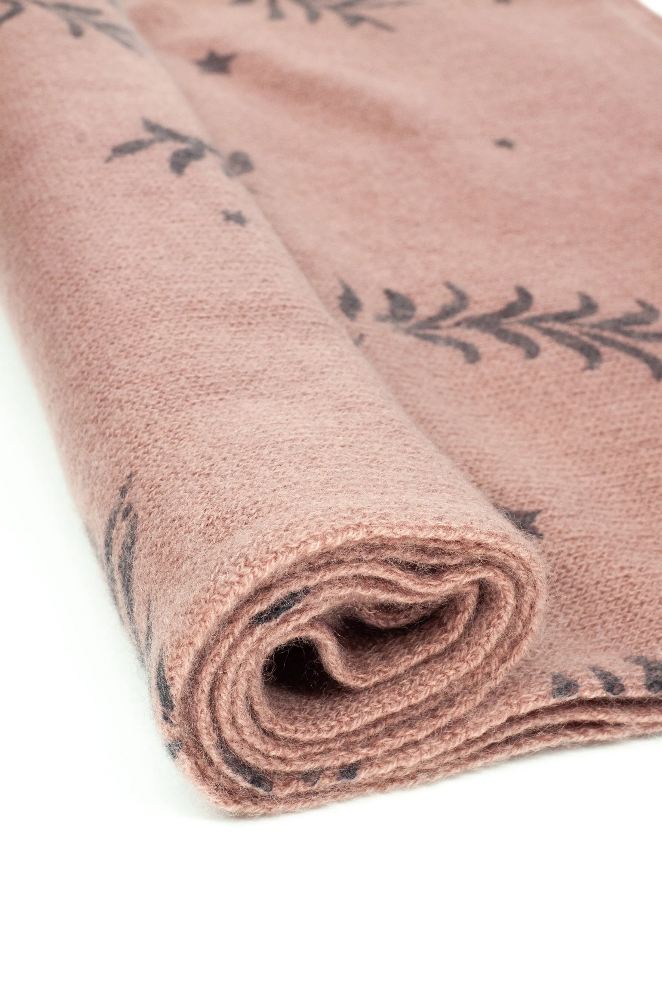100% Cashmere Hand Crafted Long Winter Scarf Women