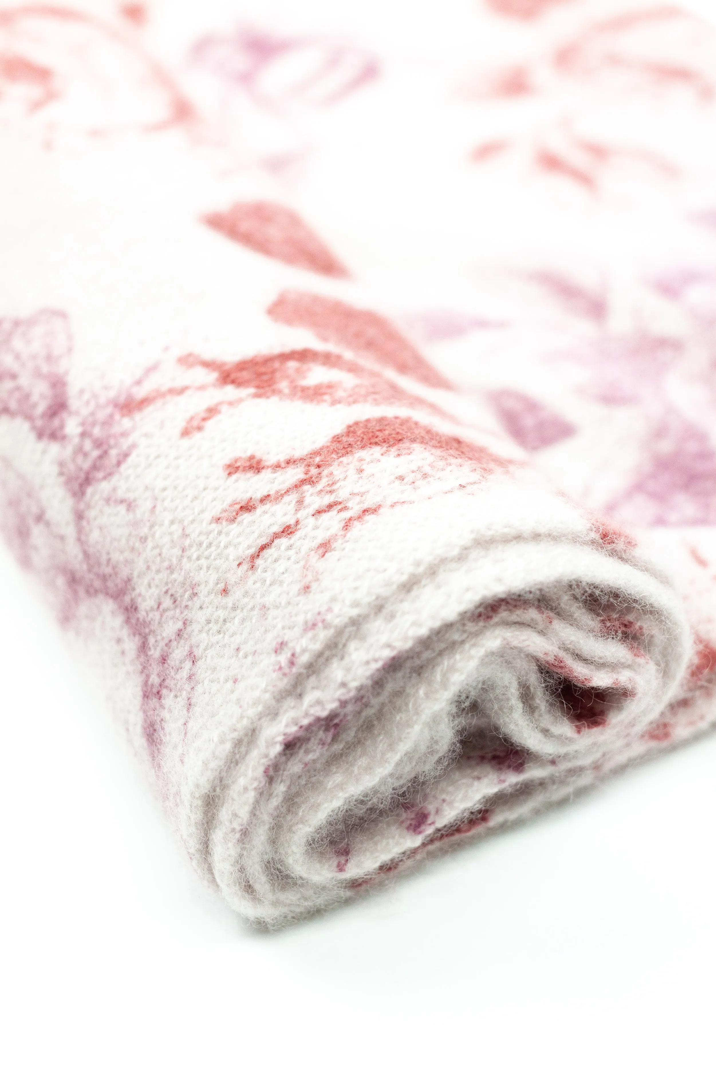 100% Cashmere Hand Crafted Long Winter Scarf Women