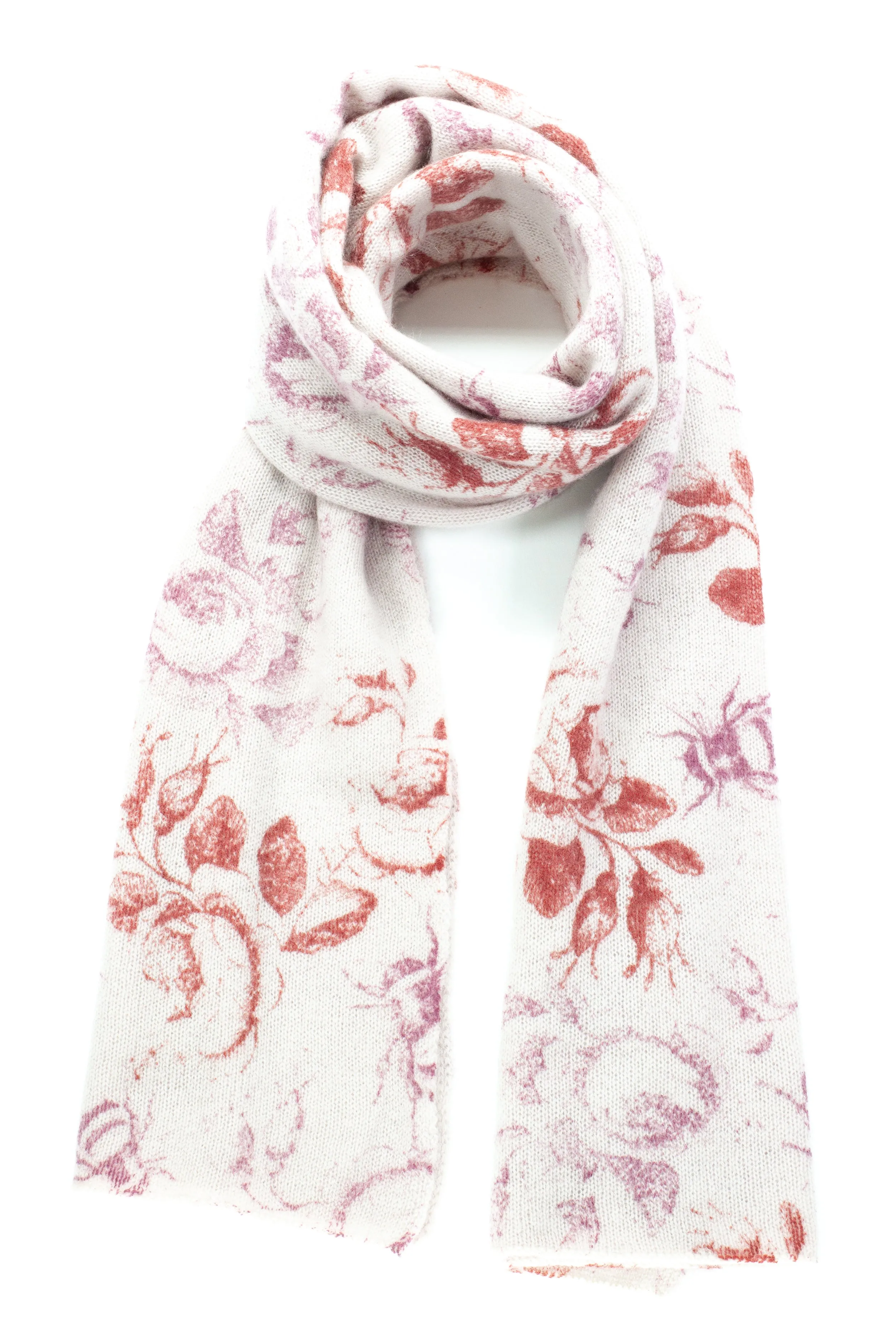 100% Cashmere Hand Crafted Long Winter Scarf Women