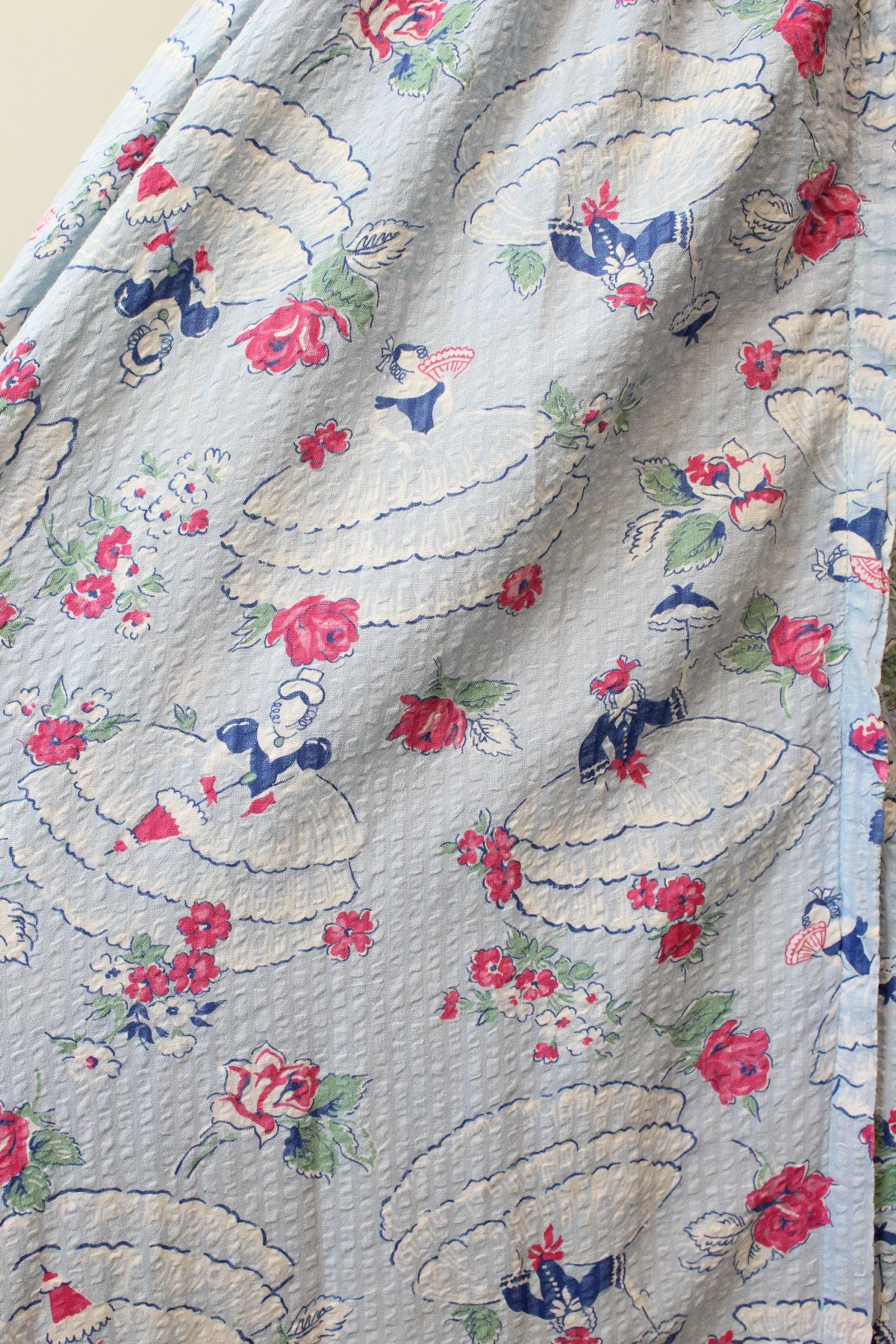 1940s gone with the wind LADIES HOOP SKIRTS dressing gown dress medium | new spring