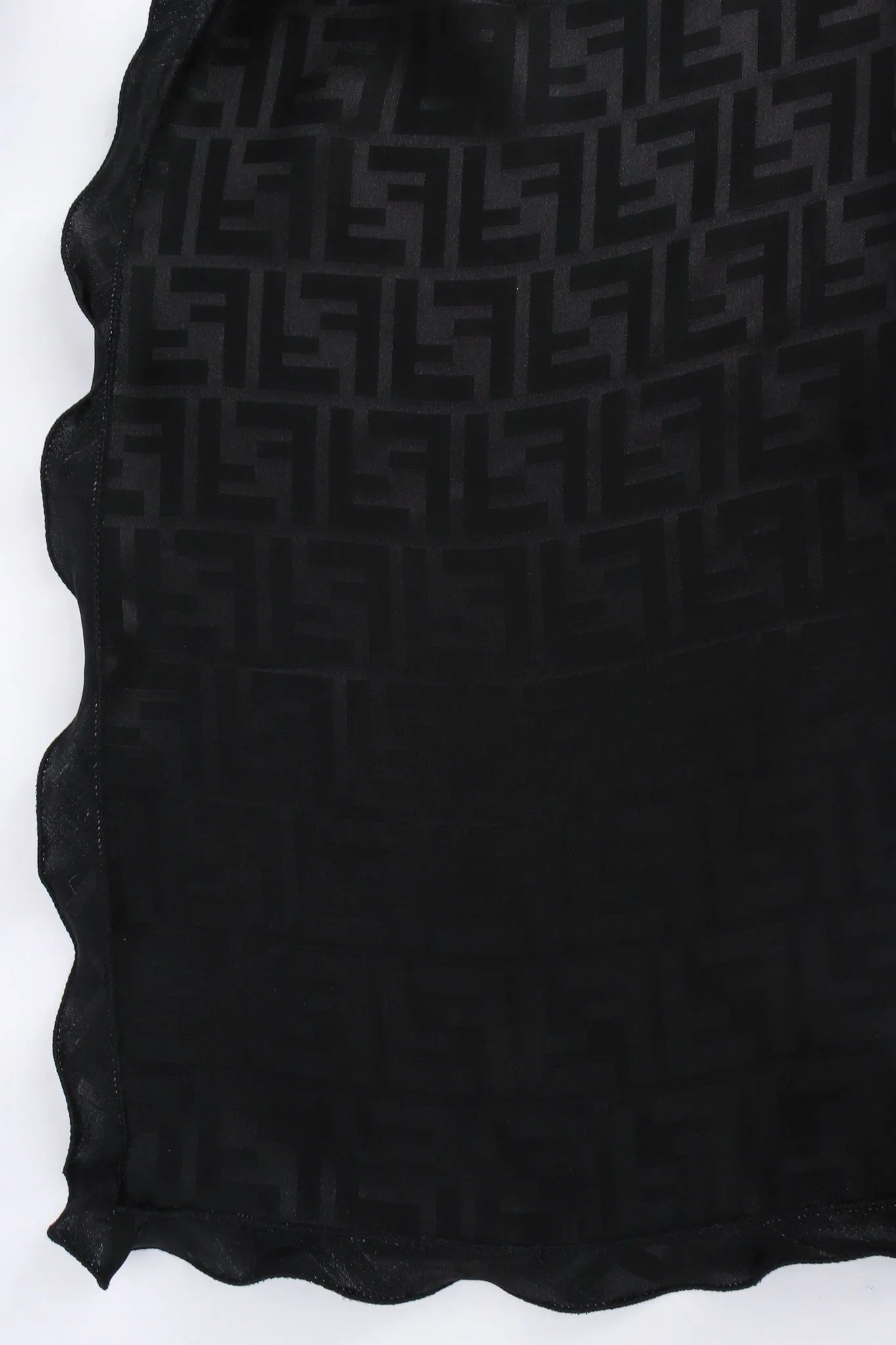 2022 S/S Monogram Silk Dress & Scarf Set