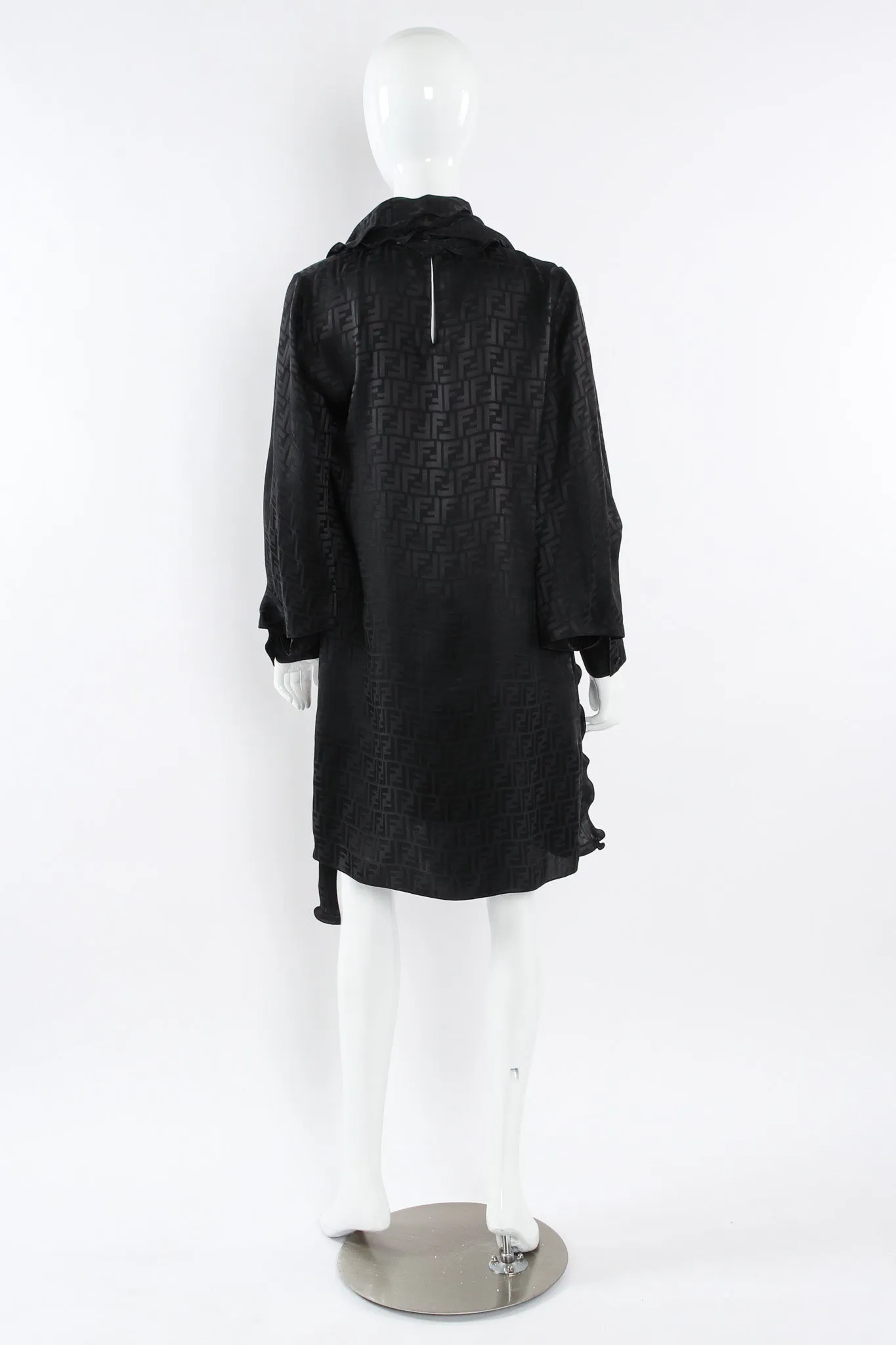 2022 S/S Monogram Silk Dress & Scarf Set