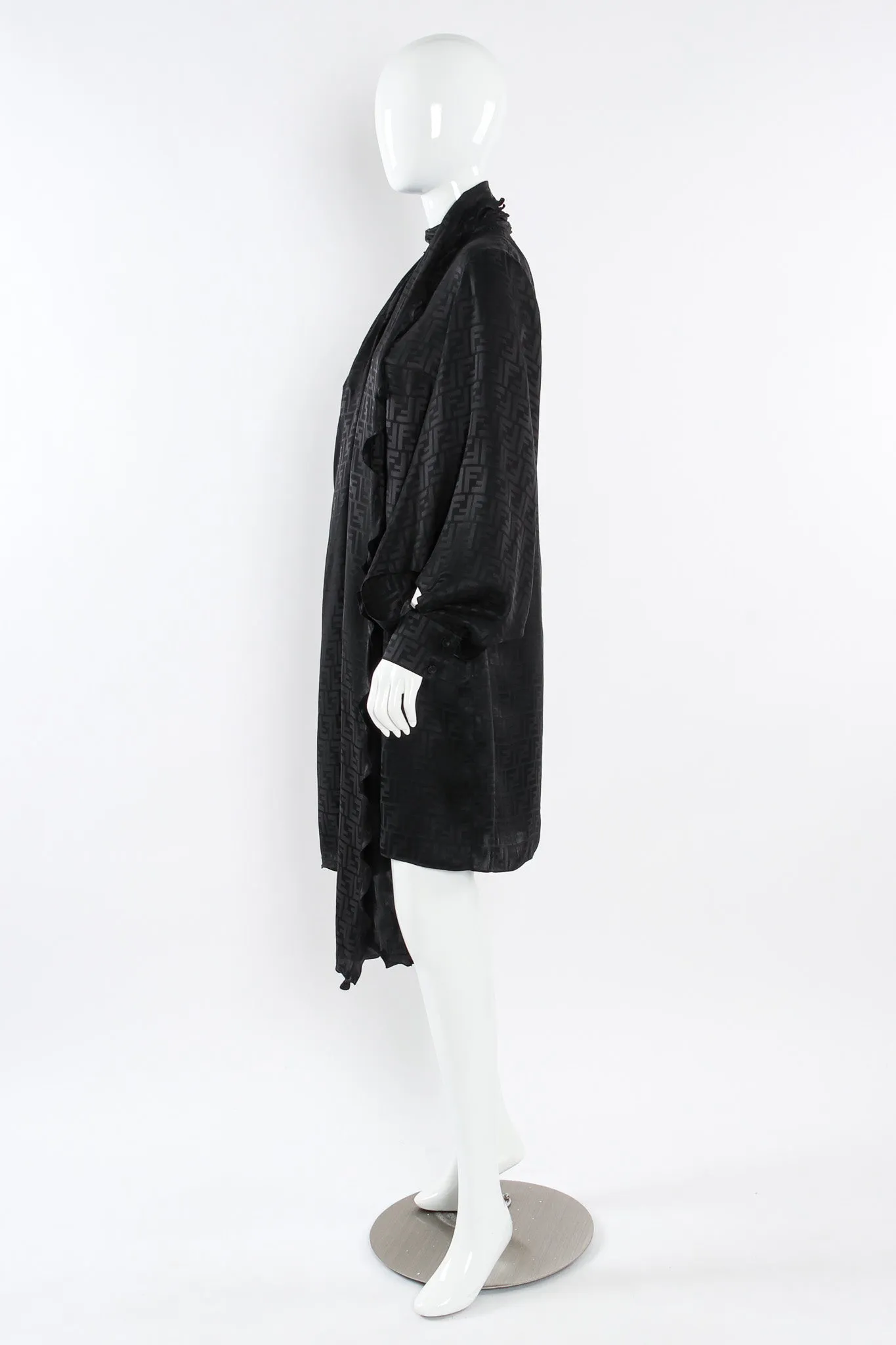2022 S/S Monogram Silk Dress & Scarf Set