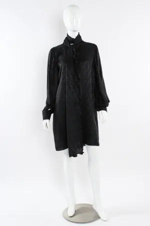 2022 S/S Monogram Silk Dress & Scarf Set