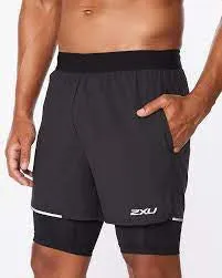 2XU AERO 2N1 SHORTS 5INCH MR6535BS