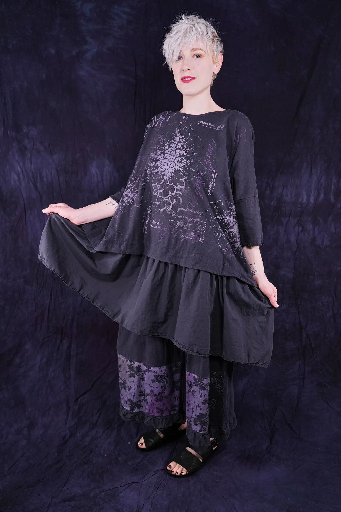 3165 Poet Pant Black Sand-P