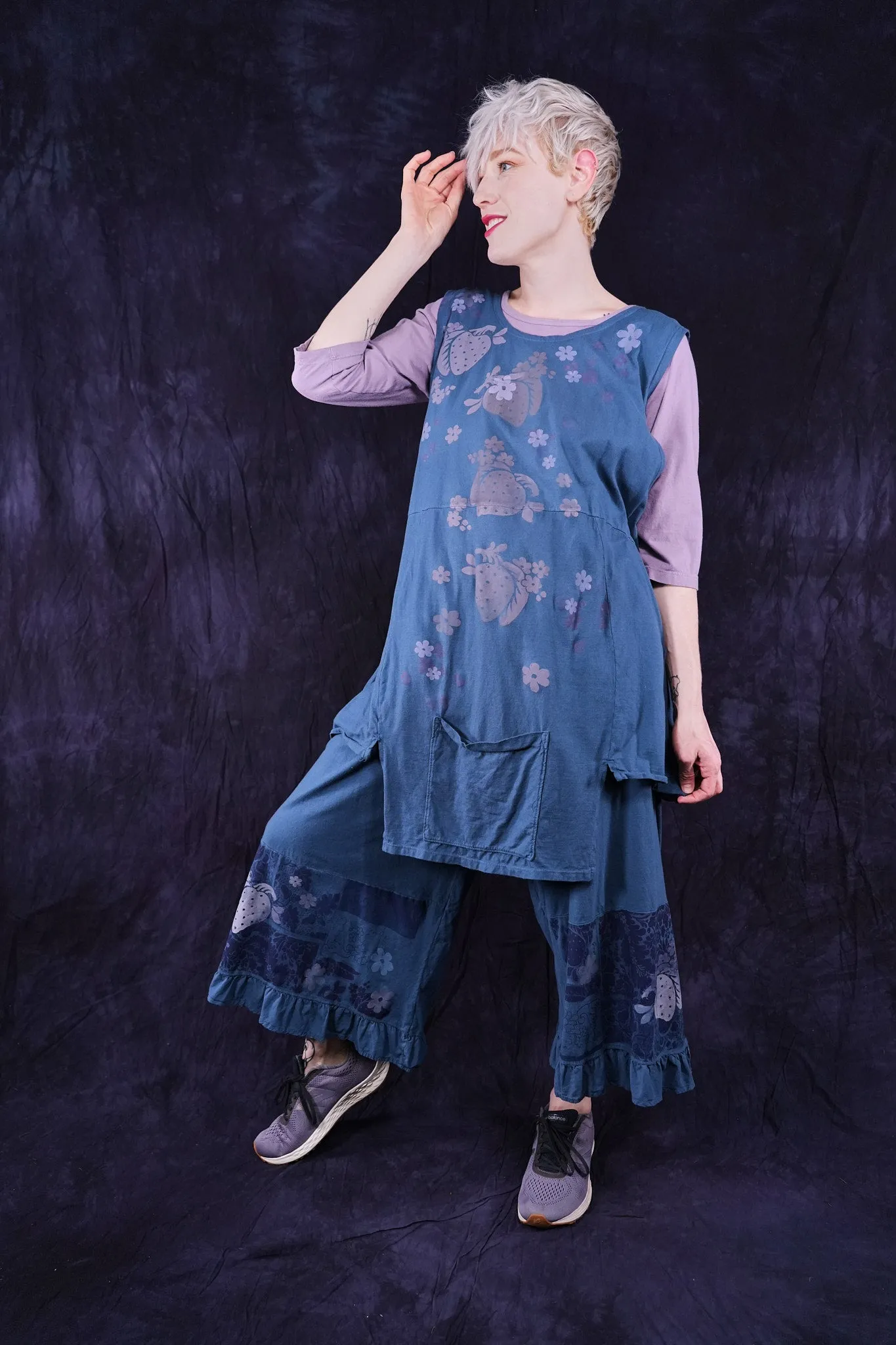 3165 Poet Pant Echo Blue-P