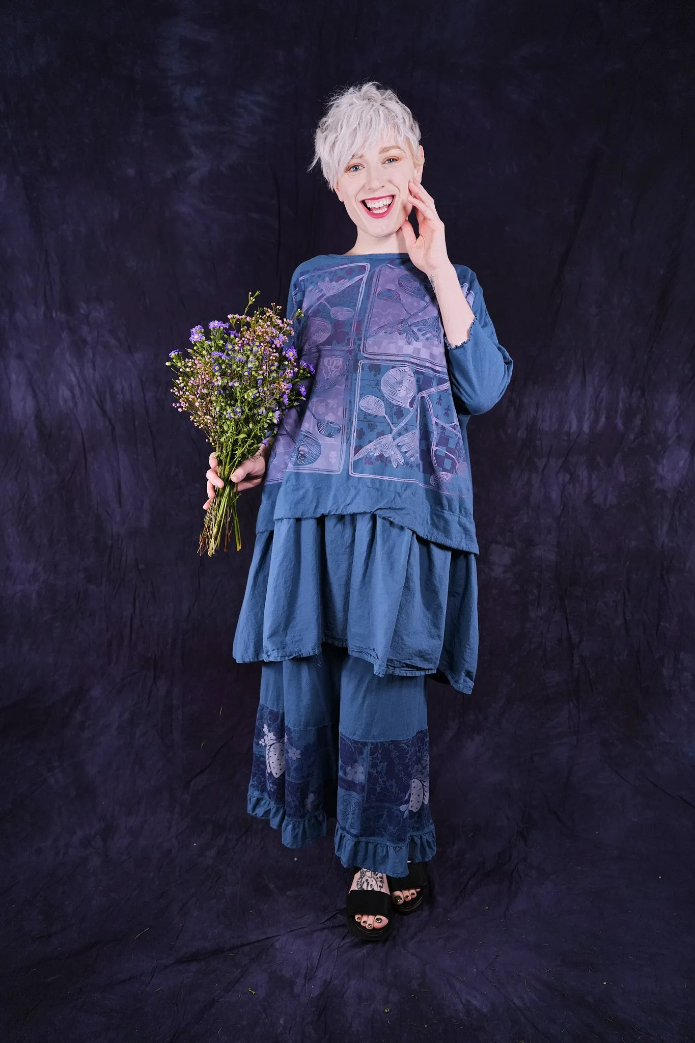 3165 Poet Pant Echo Blue-P