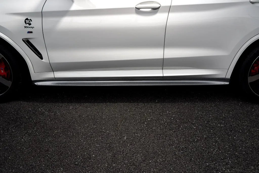 3D Design G01 X3 / G02 X4 Carbon Side Skirts