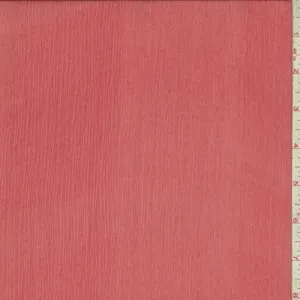 4 YD PC-Pomegranate Crinkled Silk Chiffon Fabric