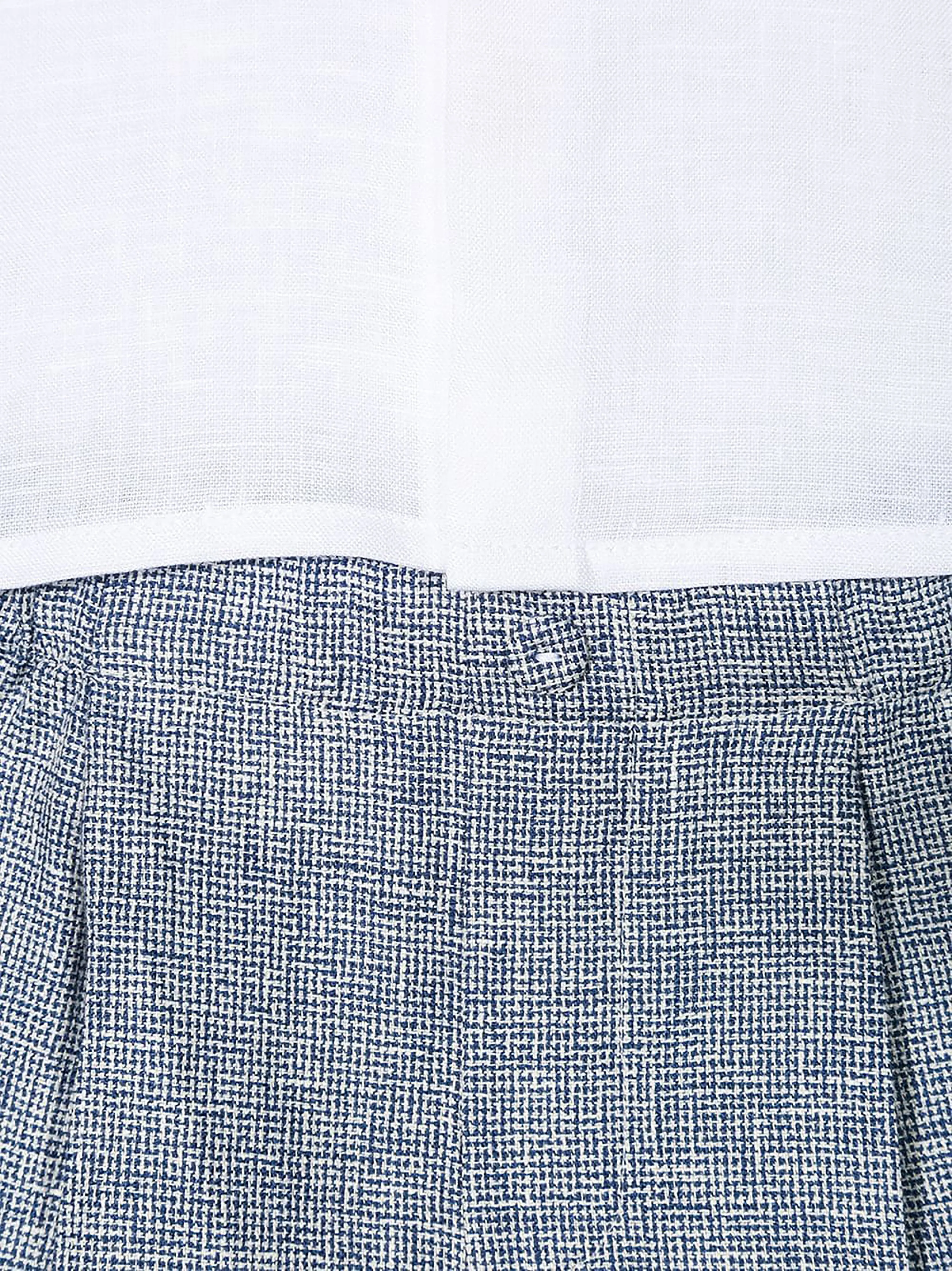 [6m] Il Gufo 2-Piece Linen Top & Shorts Set