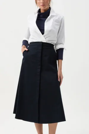 A Line Country Skirt - Navy