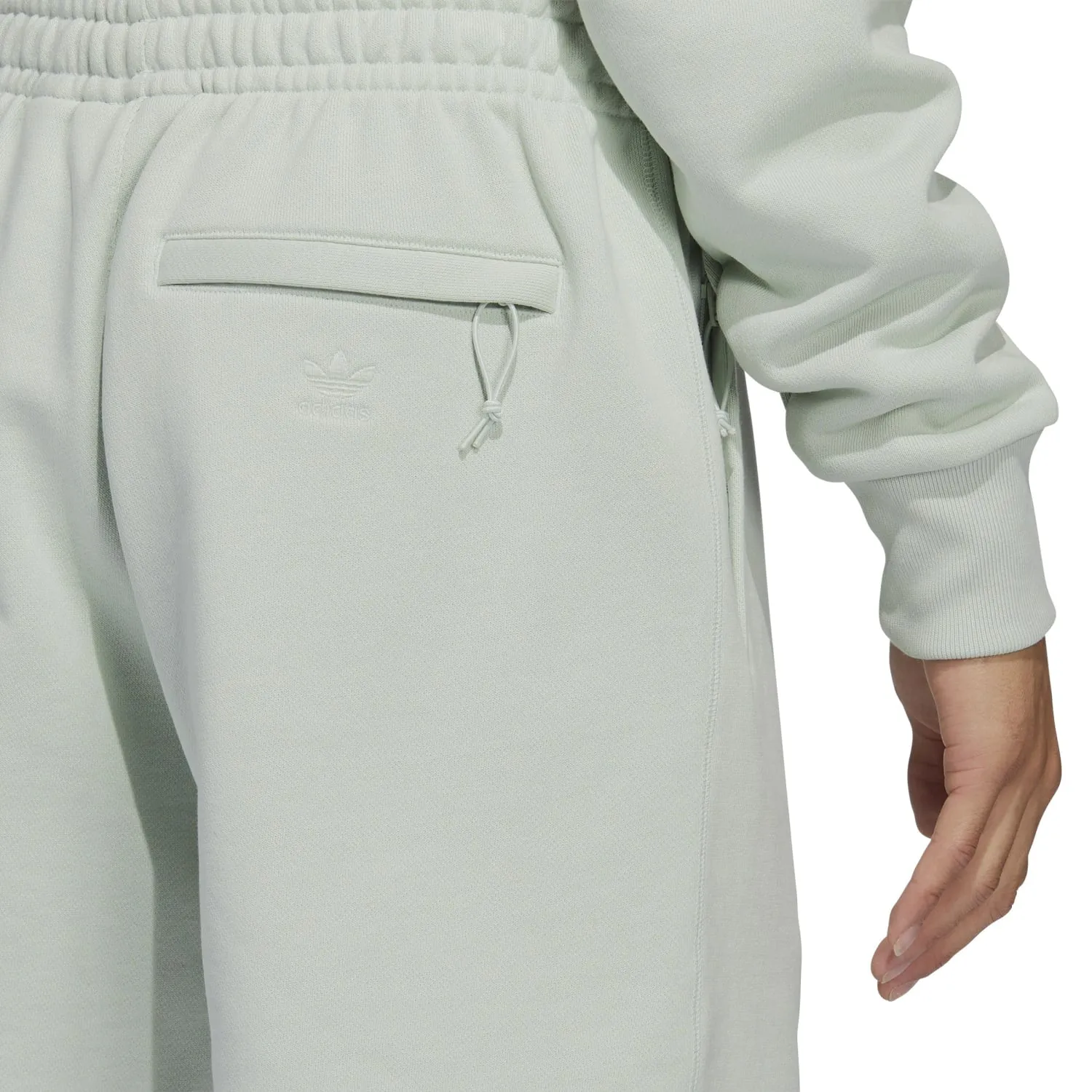 Adidas Originals Unisex PW Pharrell Williams Humanrace Basics Short Linen Green HS4822