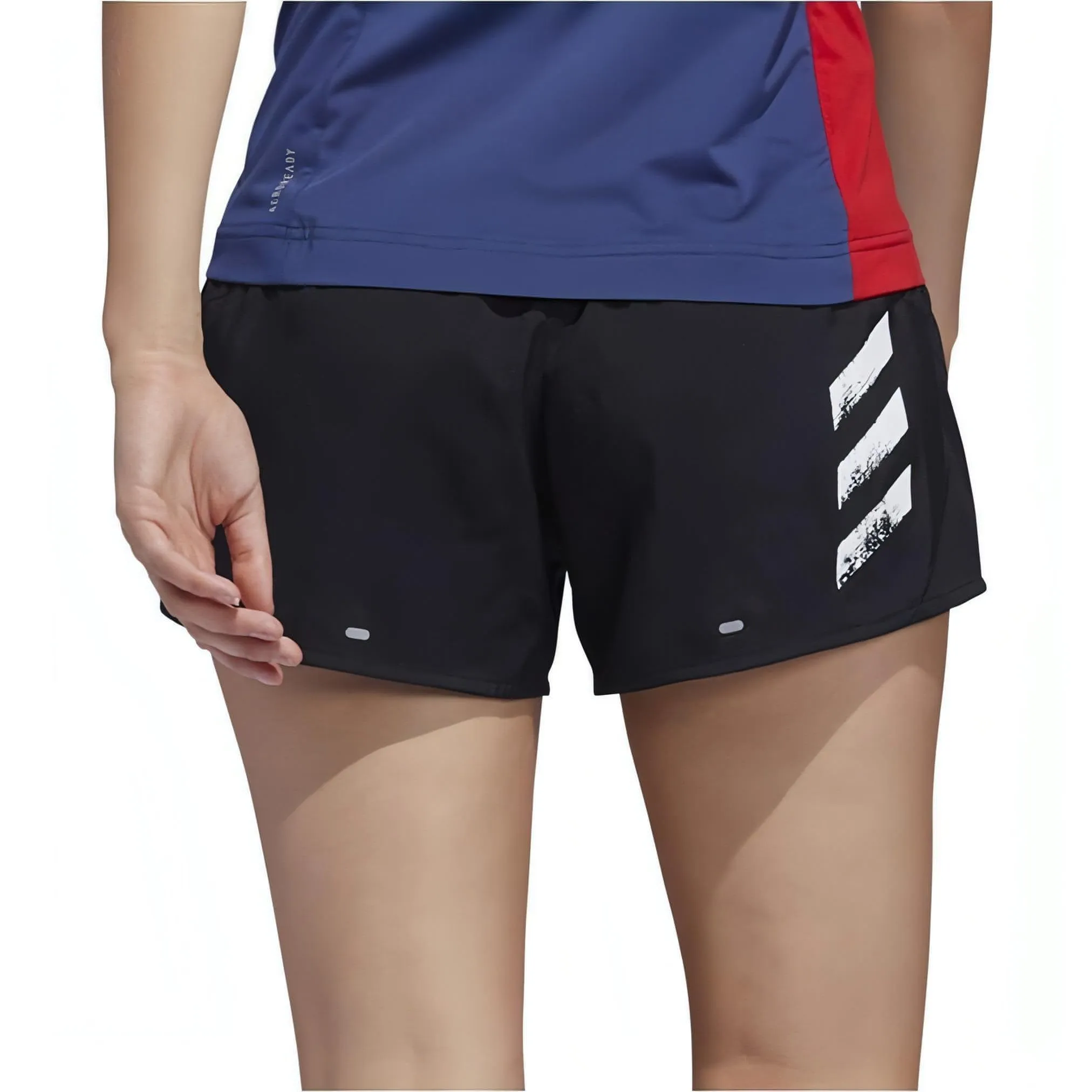 adidas Run It 4 Inch Womens Running Shorts - Black