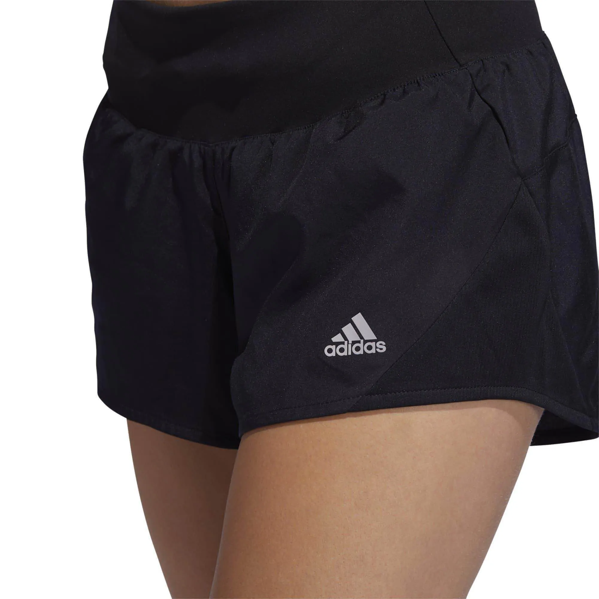 adidas Run It 4 Inch Womens Running Shorts - Black
