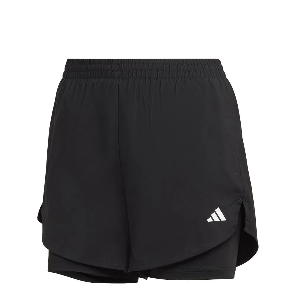 Adidas Womens Made for Training Minimal 2-in-1 Shorts