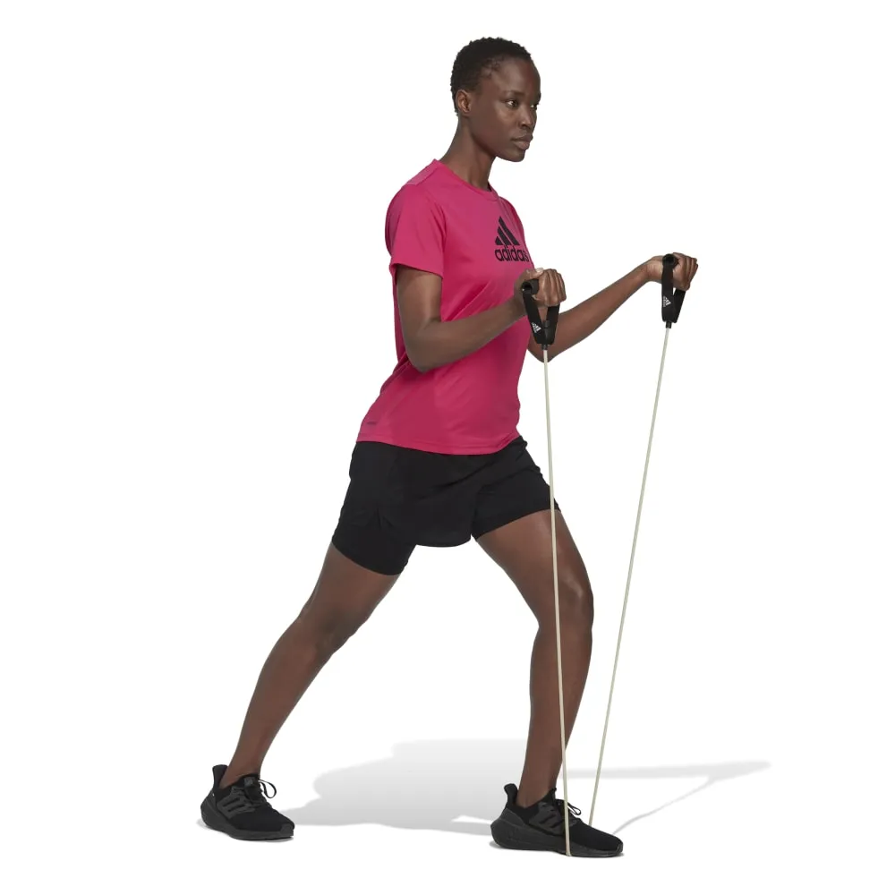 Adidas Womens Made for Training Minimal 2-in-1 Shorts