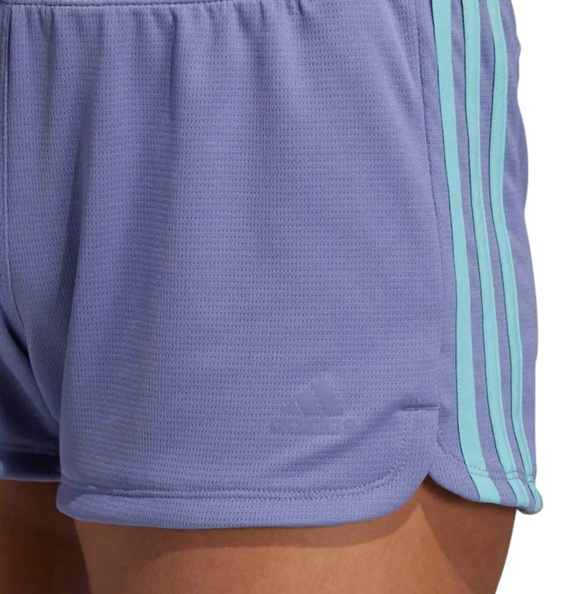 adidas Womens mauve knit Workout Shorts Running Shorts Size (L/XL)