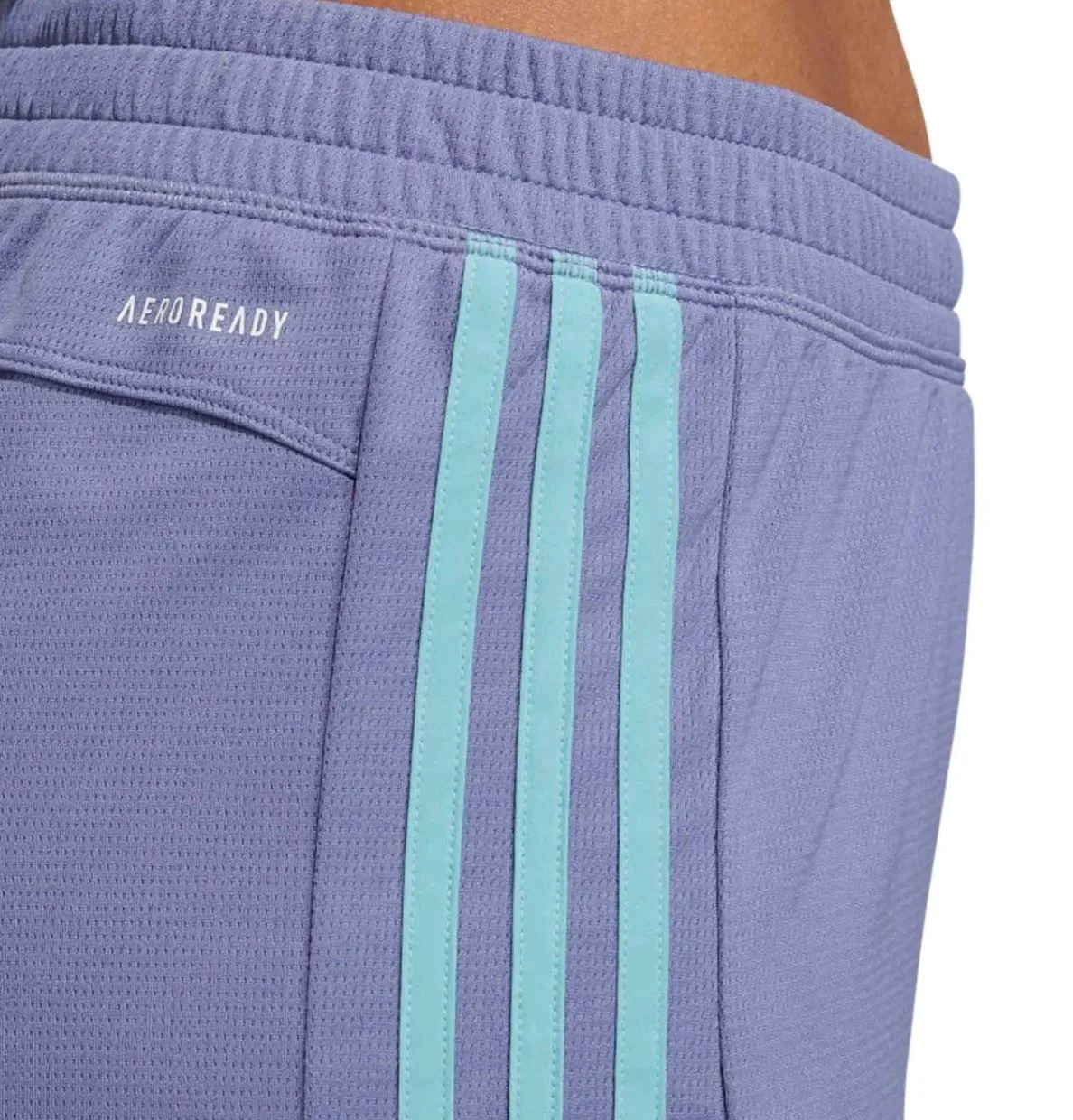 adidas Womens mauve knit Workout Shorts Running Shorts Size (L/XL)