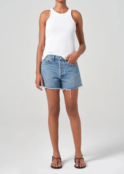 AGOLDE PARKER LONG SHORT IN FAIRWAY