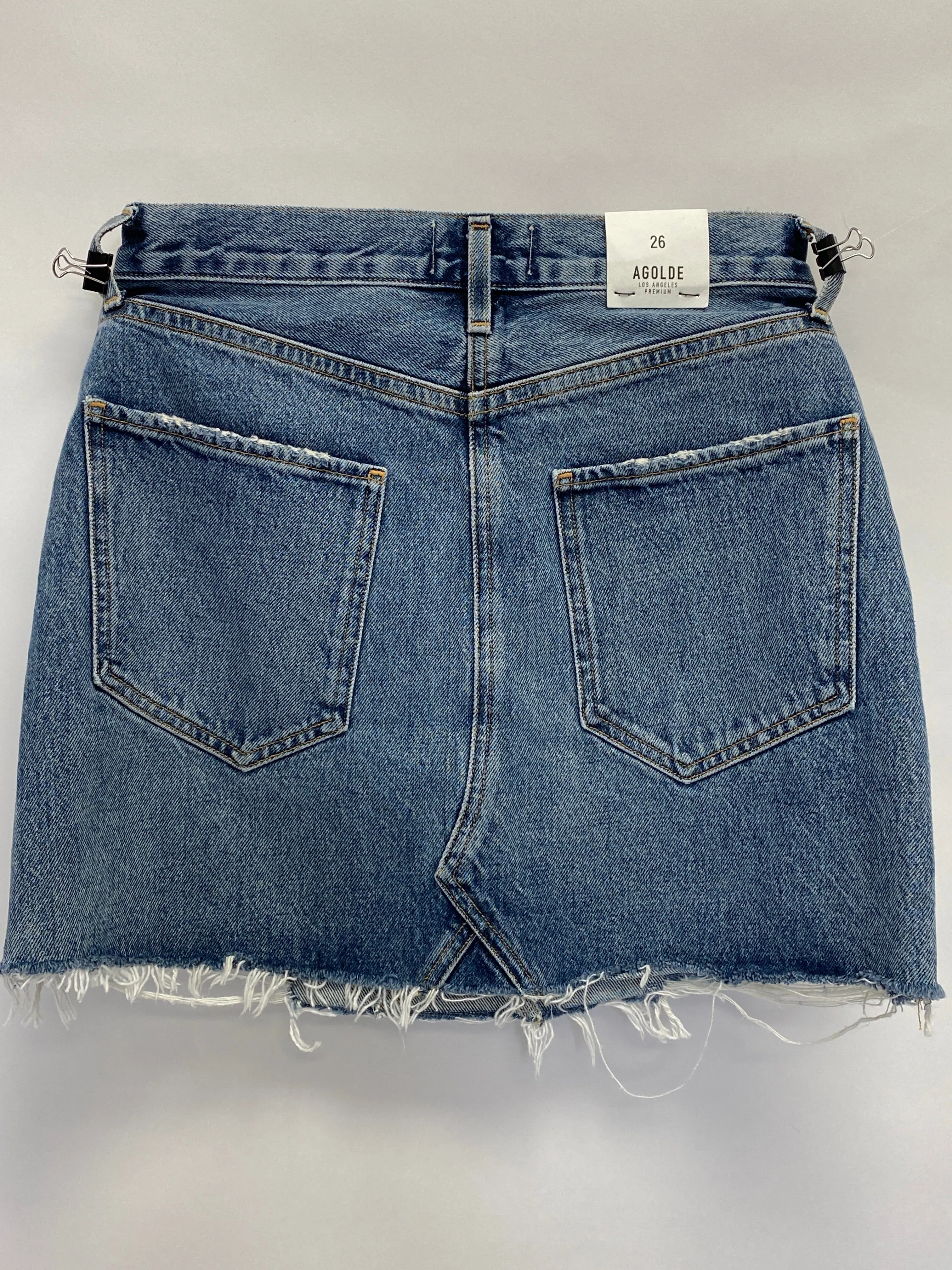 AGolde Short Denim Skirt