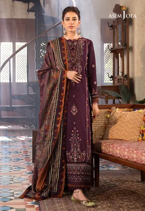 AJK-09 |  Asim Jofa The Syra Edit Kashmiri Embroidered Collection 2022 | Unstitched Embroidered Winter Suits