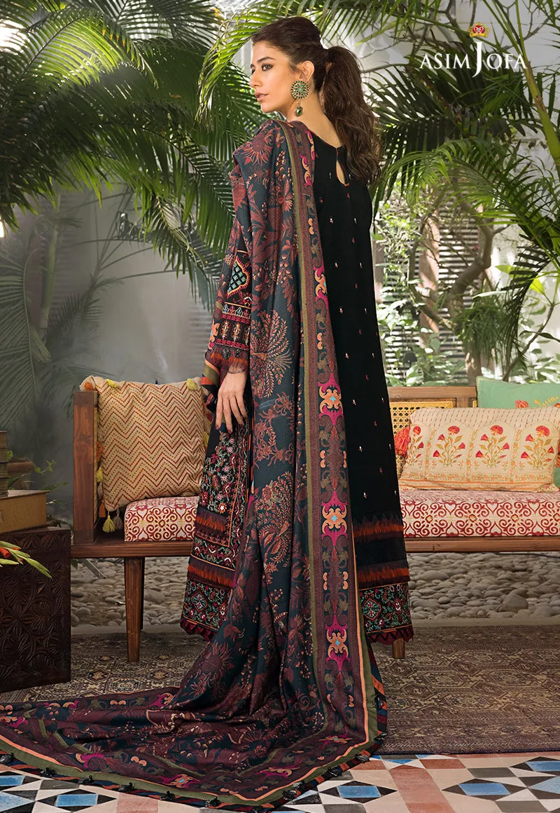 AJK-11 |  Asim Jofa The Syra Edit Kashmiri Embroidered Collection 2022 | Unstitched Embroidered Winter Suits