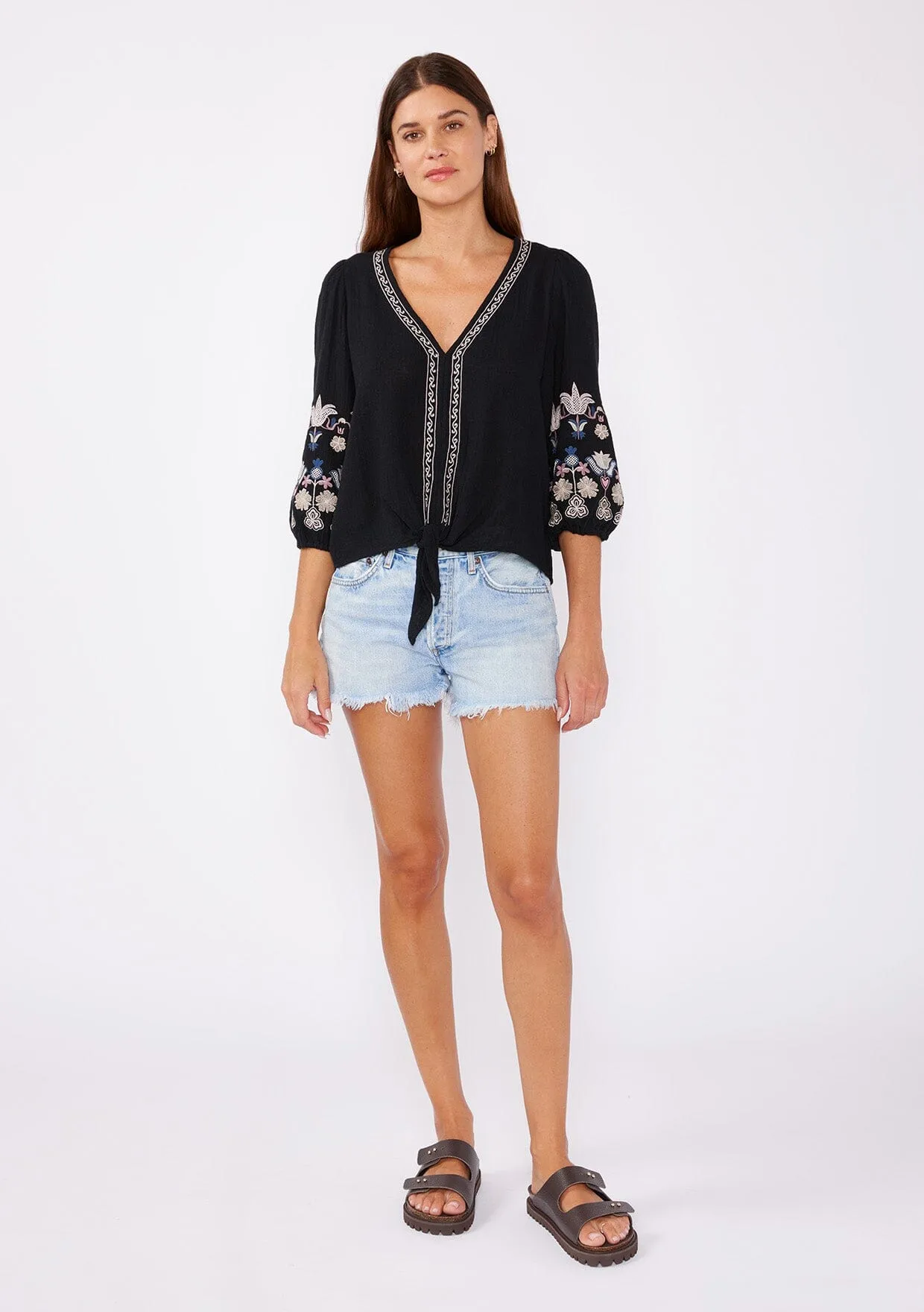 Alina Embroidered Blouse