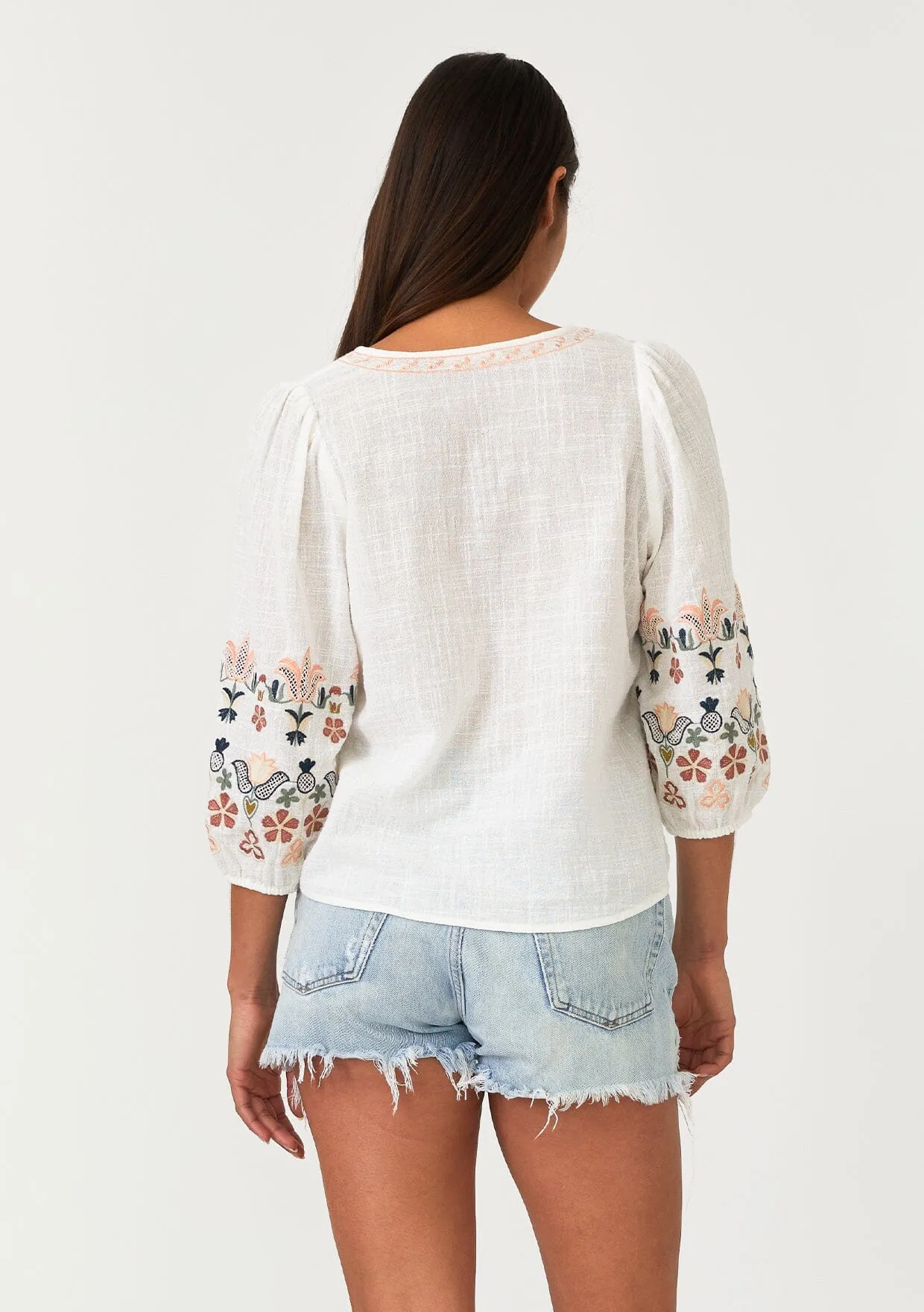 Alina Embroidered Blouse