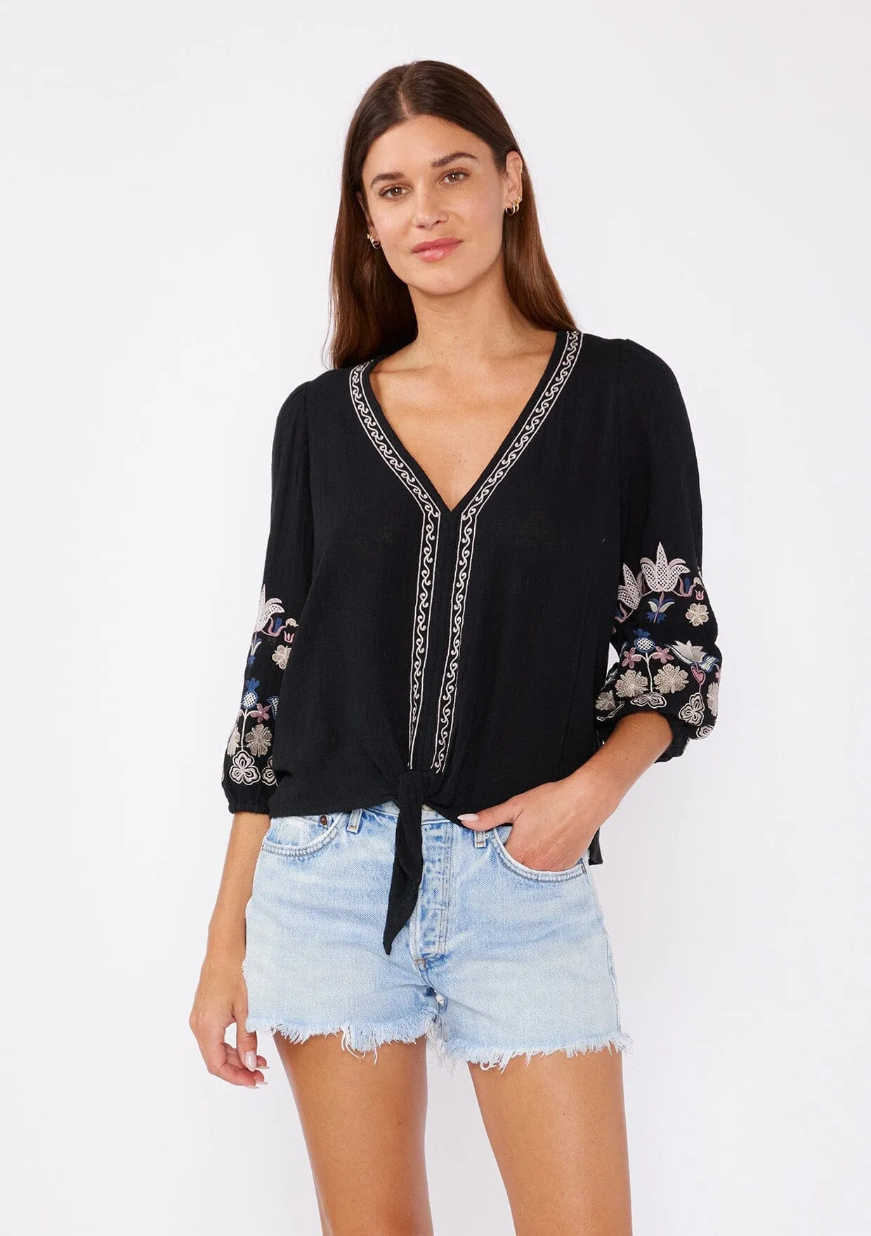 Alina Embroidered Blouse