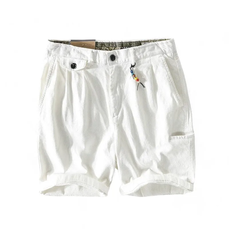 Amalfi Bermuda Cotton Shorts