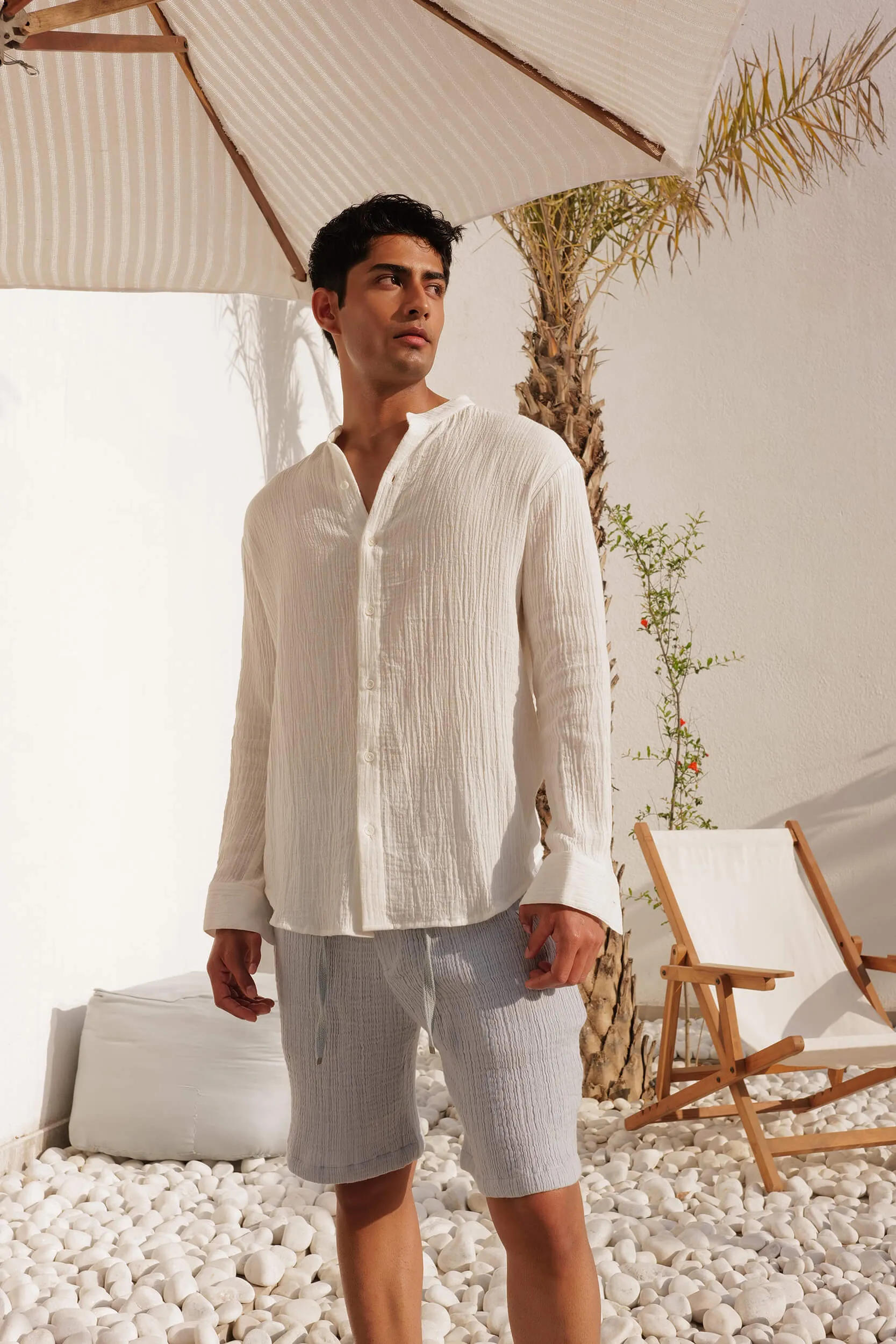 Amalfi Shorts - Man (SOFT BLUE)