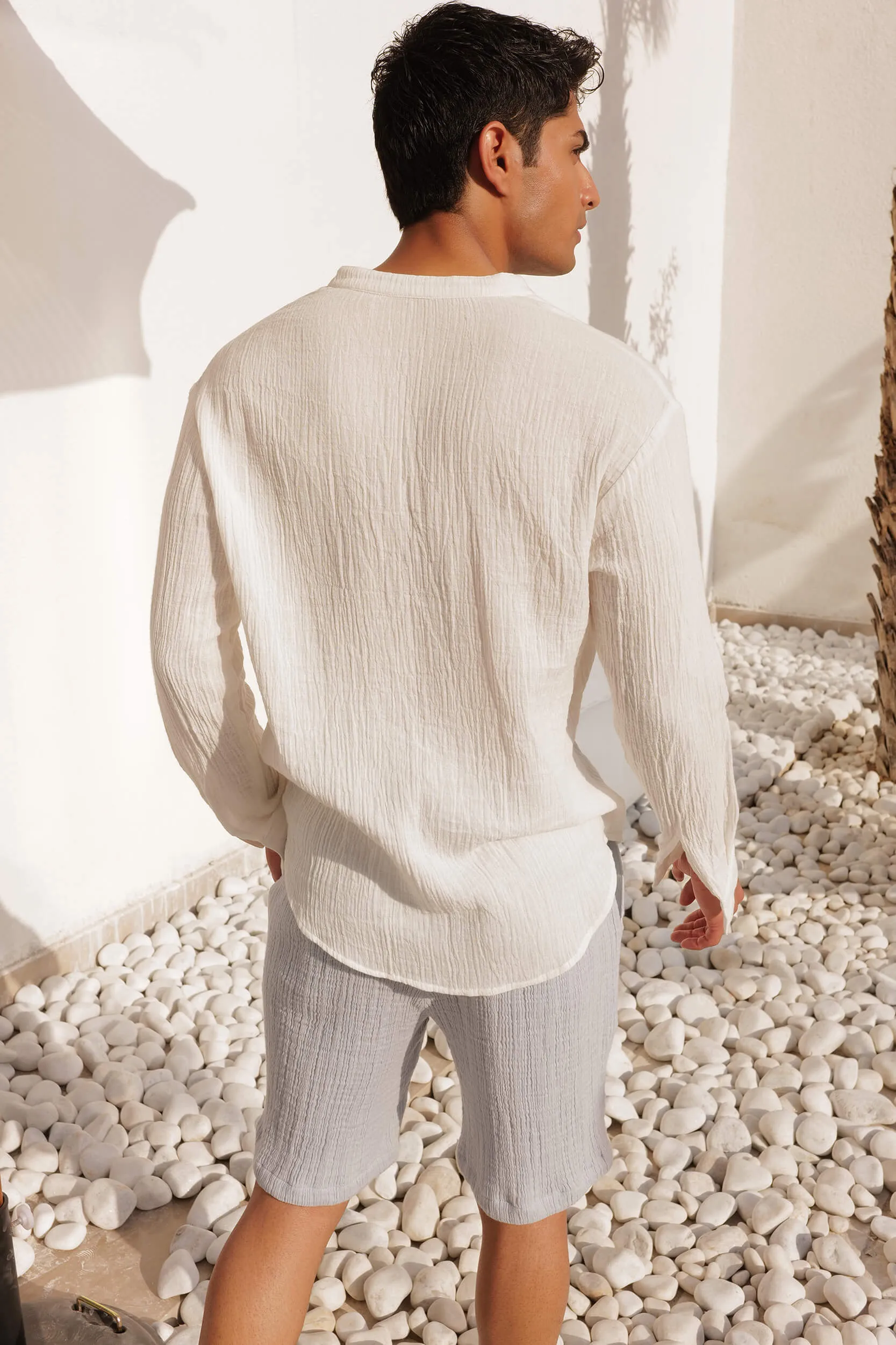 Amalfi Shorts - Man (SOFT BLUE)