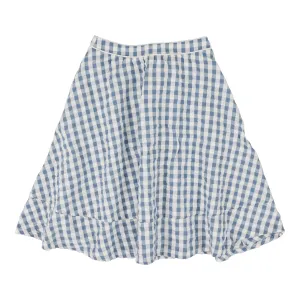 Analogie Gingham Skirt - Bright Blue