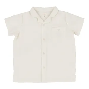 Analogie Seersucker Shirt - Cream