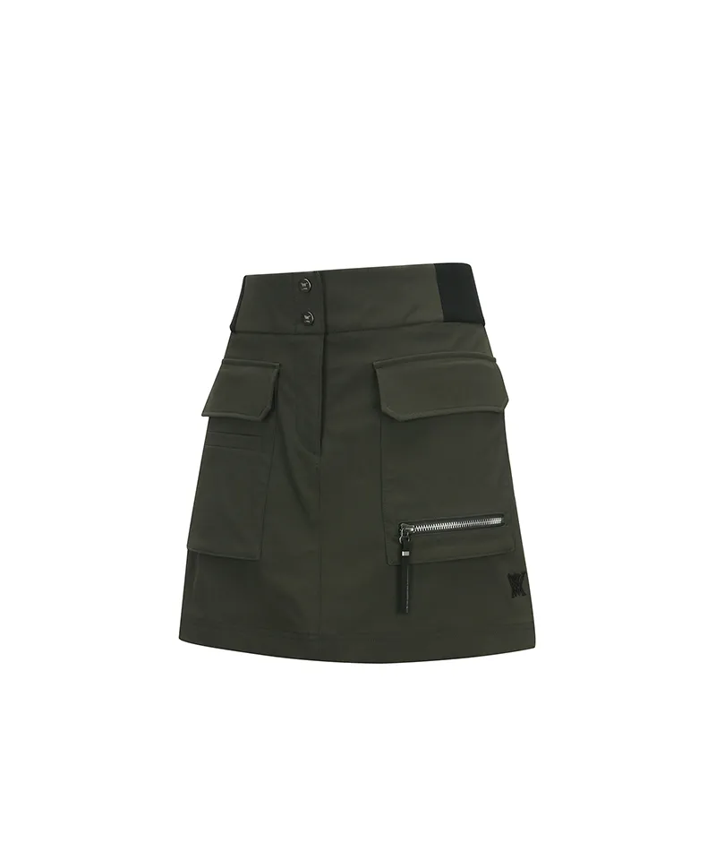ANEW Golf Women Pocket Point A-Line SQ - Khaki