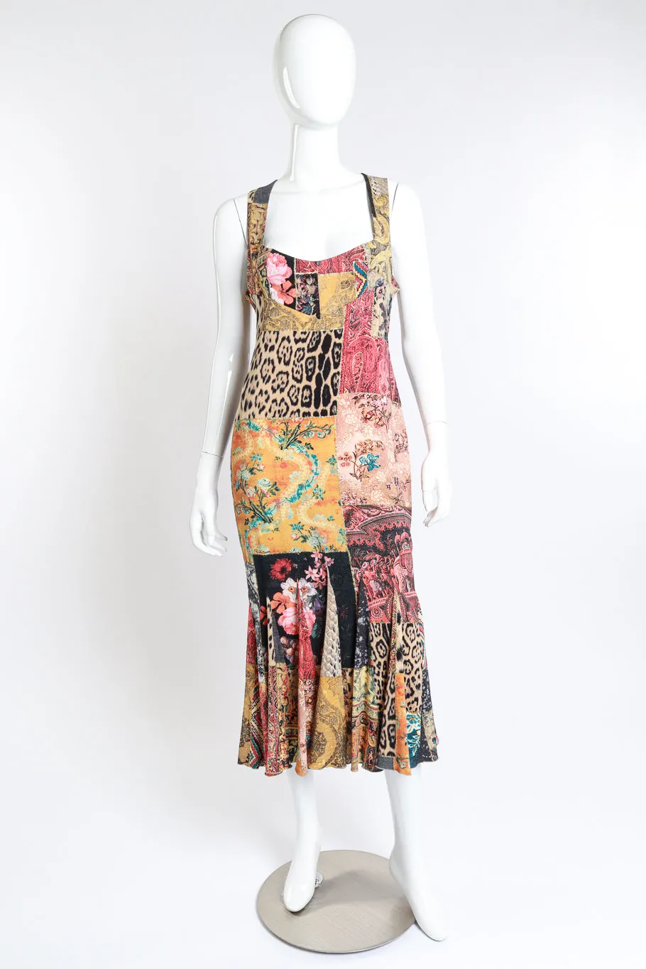 Animal Patchwork Dress