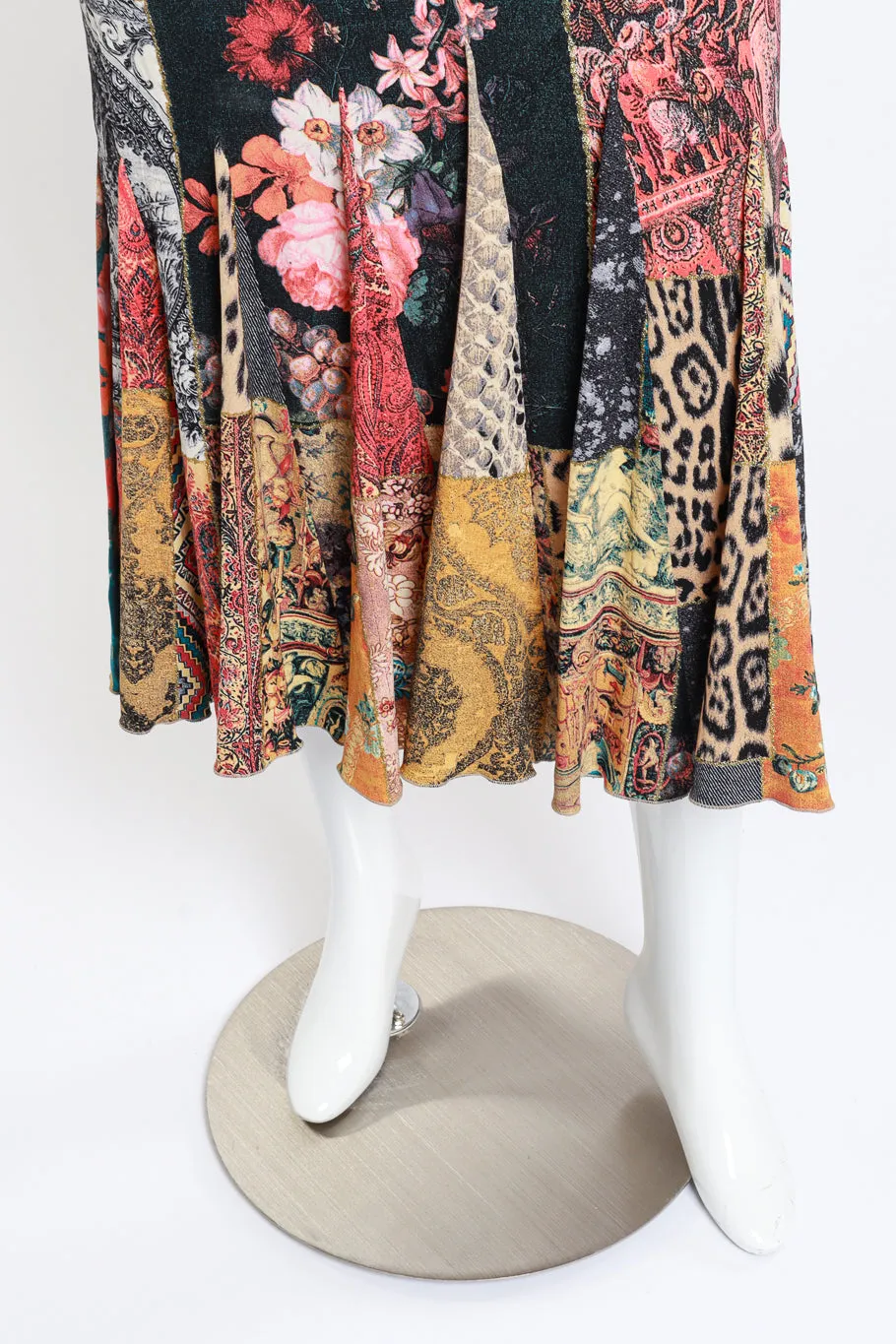 Animal Patchwork Dress