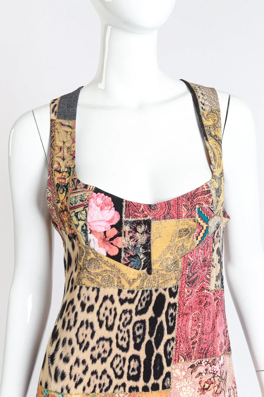 Animal Patchwork Dress