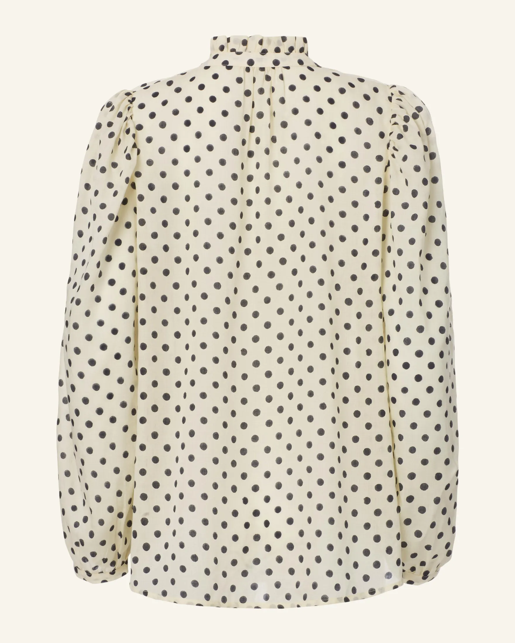 Annabel Cream Spot Shirt