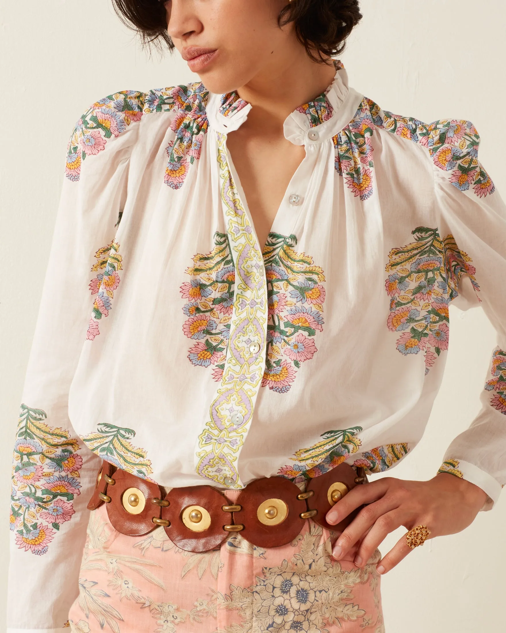 Annabel Honeysuckle Shirt
