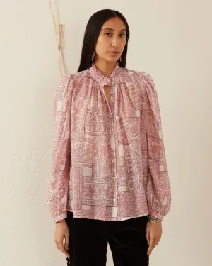 Annabel Pink Crossroad Shirt