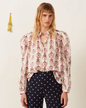 Annabel Trumpet Lily Shirt