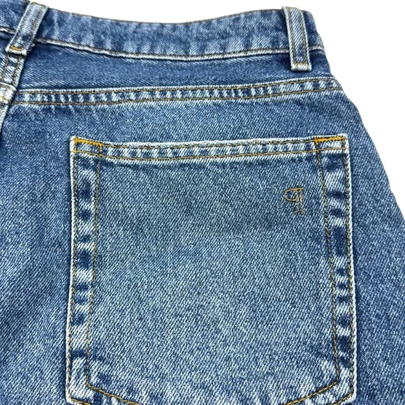 Anthropologie Pilcro Lover Embellished Denim Shorts Size 29