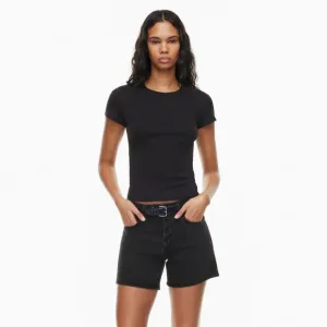 Aritzia Denim ForumThe Ex-Boyfriend Hi Waisted Mid-Thigh Denim Short