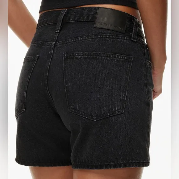 Aritzia Denim ForumThe Ex-Boyfriend Hi Waisted Mid-Thigh Denim Short